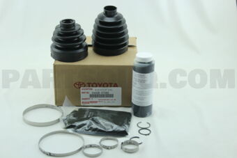 Toyota 0442807080 BOOT KIT, FRONT DRIVE SHAFT, IN & OUTBOARD, LH