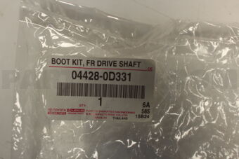 Toyota 044280D331 BOOT KIT, FR DRIVE S