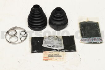 Toyota 044280W070 BOOT KIT, FRONT DRIVE SHAFT, IN & OUTBOARD, RH/LH