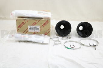 Toyota 0442812250 BOOT KIT, FRONT DRIVE SHAFT, IN & OUTBOARD, RH/LH