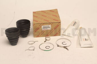 Toyota 0442842110 BOOT KIT, FRONT DRIVE SHAFT, IN & OUTBOARD, LH