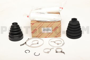 Toyota 0442878030 BOOT KIT, FRONT DRIVE SHAFT, IN & OUTBOARD, LH