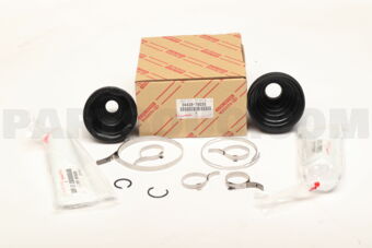 Toyota 0442878030 BOOT KIT, FRONT DRIVE SHAFT, IN & OUTBOARD, LH
