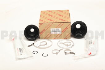 Toyota 0442878030 BOOT KIT, FRONT DRIVE SHAFT, IN & OUTBOARD, LH