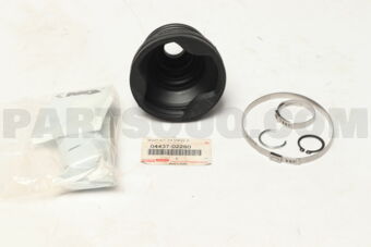 Toyota 0443702280 BOOT KIT, FRONT DRIVE SHAFT INBOARD JOINT, RH/LH