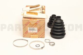 Toyota 0443805040 BOOT KIT, FRONT DRIVE SHAFT, IN & OUTBOARD, RH/LH