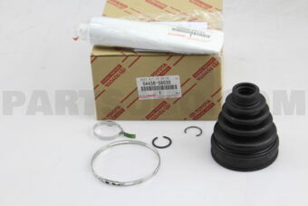Toyota 0443858030 BOOT KIT, FRONT DRIVE SHAFT INBOARD JOINT, LH