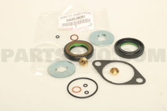 Toyota 044450K091 GASKET KIT, POWER STEERING GEAR(FOR RACK &amp; PINION)