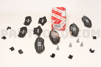 Toyota 0446502391 PAD KIT DISC BRAKE