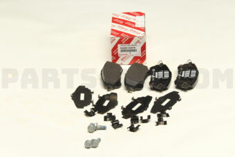 Toyota 0446502470 PAD KIT DISC BRAKE