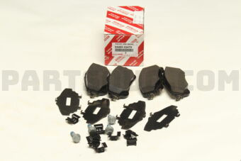 Toyota 0446502470 PAD KIT DISC BRAKE