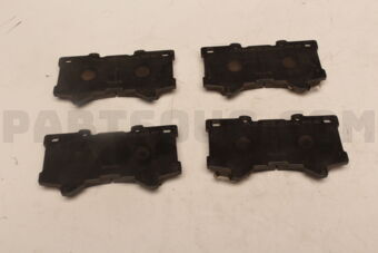 Toyota 0446502580 PAD KIT DISC BRAKE