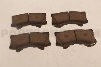 Toyota 0446502580 PAD KIT DISC BRAKE