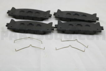 Toyota 0446506110 PAD KIT, DISC BRAKE, FRONT