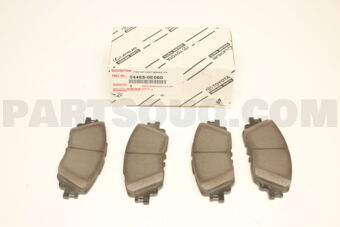 Toyota 044650E060 PAD KIT, DISC BRAKE