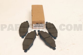 Toyota 044650K110 PAD KIT, DISC BRAKE, FRONT