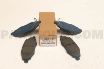 Toyota 044650K110 PAD KIT, DISC BRAKE, FRONT