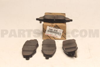Toyota 044650K190 PAD KIT, DISC BRAKE