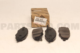 Toyota 044650K190 PAD KIT, DISC BRAKE