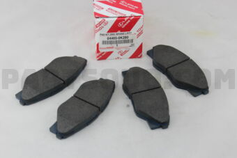 Toyota 044650K290 PAD KIT, DISC BRAKE, FRONT