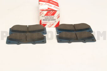 Toyota 044650K340 PAD KIT, DISC BRAKE, FRONT