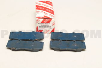 Toyota 044650K340 PAD KIT, DISC BRAKE, FRONT