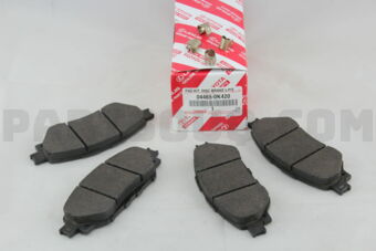 Toyota 044650K420 PAD KIT DISC BRAKE