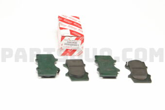 Toyota 044650K580 PAD KIT DISC BRAKE