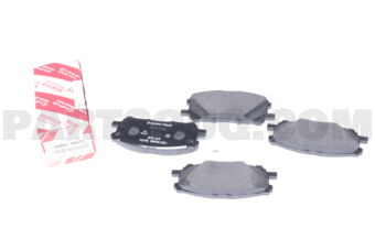 Toyota 044650W070 PAD KIT, DISC BRAKE, FRONT