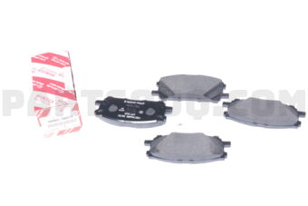 Toyota 044650W070 PAD KIT, DISC BRAKE, FRONT