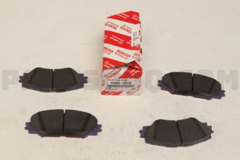 Toyota 0446512610 PAD KIT, DISC BRAKE, FRONT
