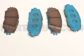 Toyota 0446512630 PAD KIT, DISC BRAKE