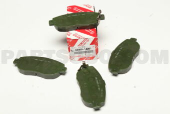 Toyota 0446514081 PAD KIT, DISC BRAKE, FRONT