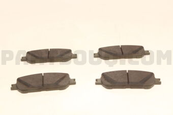 Toyota 0446521020 PAD KIT, DISC BRAKE, FRONT