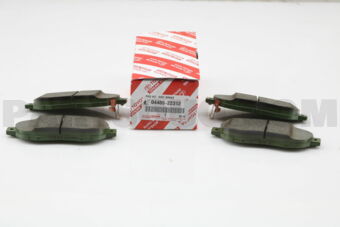 Toyota 0446522312 PAD KIT, DISC BRAKE, FRONT