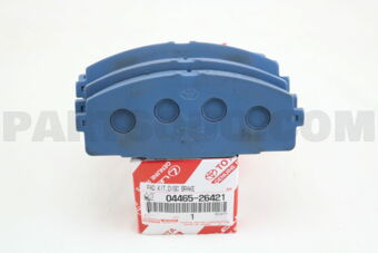 Toyota 0446526421 PAD KIT, DISC BRAKE, FRONT