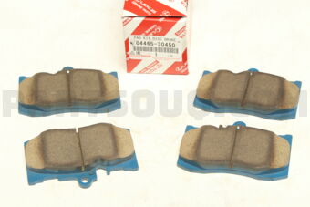 Toyota 0446530450 PAD KIT, DISC BRAKE, FRONT
