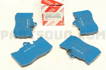 Toyota 0446530450 PAD KIT, DISC BRAKE, FRONT