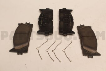 Toyota 0446533471 PAD KIT, DISC BRAKE, FRONT