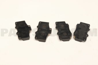 Toyota 0446535240 PAD KIT, DISC BRAKE, FRONT