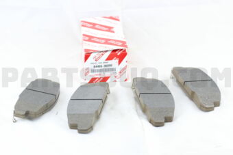 Toyota 0446536090 PAD KIT, DISC BRAKE, FRONT