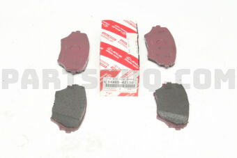 Toyota 0446542130 PAD KIT, DISC BRAKE, FRONT
