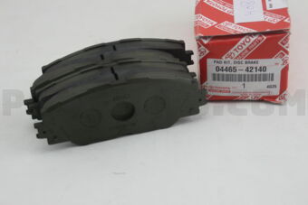 Toyota 0446542140 PAD KIT, DISC BRAKE, FRONT