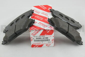 Toyota 0446542180 PAD KIT, DISC BRAKE, FRONT