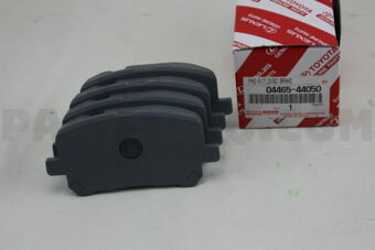 Toyota 0446544050 PAD KIT, DISC BRAKE, FRONT