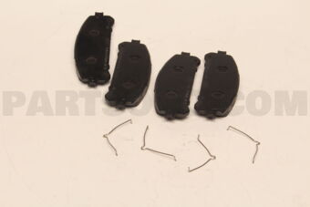 Toyota 0446548210 PAD KIT, DISC BRAKE