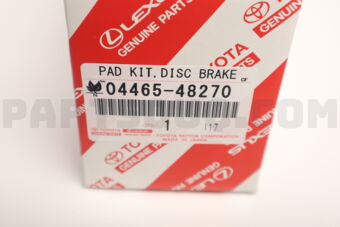 Toyota 0446548270 PAD KIT DISC BRAKE