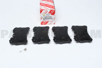 Toyota 0446550260 PAD KIT, DISC BRAKE, FRONT
