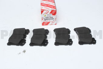 Toyota 0446550260 PAD KIT, DISC BRAKE, FRONT
