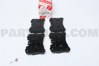 Toyota 0446550260 PAD KIT, DISC BRAKE, FRONT